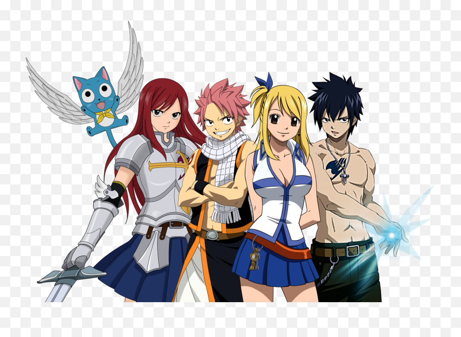 Fairy Tail Png Free Download - Fairy Tail Lucy Natsu Erza Gray,Natsu Png -  free transparent png images 