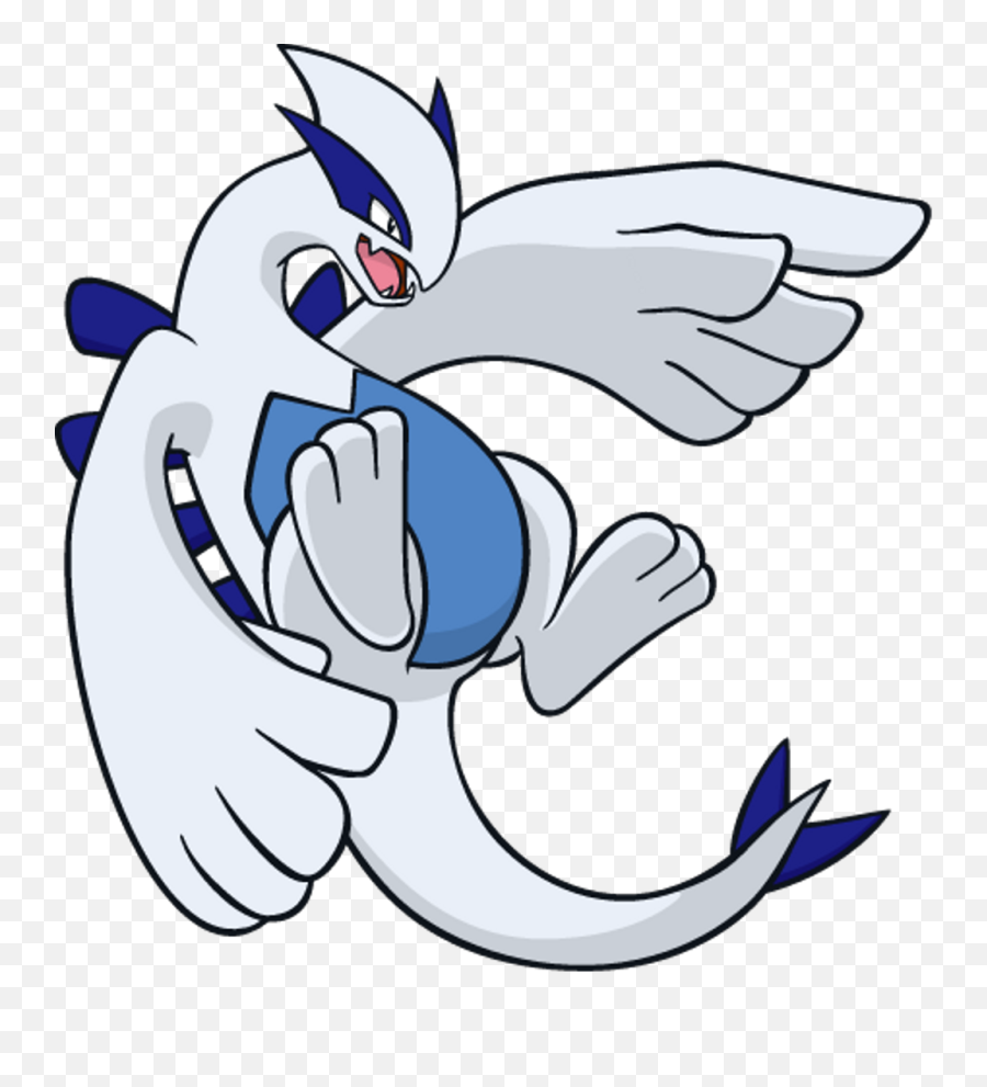 Lugia Legendary Pokemon - Pokemon Lugia Png,Legendary Pokemon Png