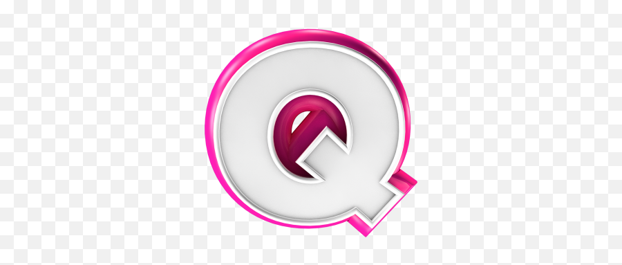 3d Letter Pink Q Png - Photo 1299 Free Png Download Image,Letter Q Icon