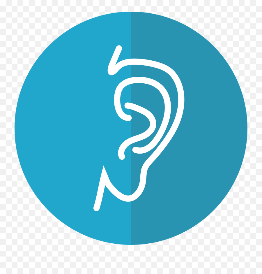 Ear Icon Hearing - Biu Tng Nghe Png,Ear Png