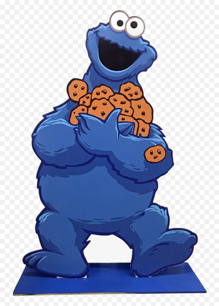 Cookies Clipart Sesame Street - Cartoon Sesame Street Characters Png,Cookie Monster Png