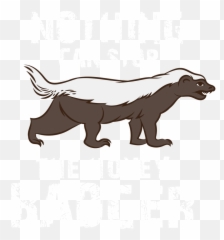 Nothing Can Stop The Honey Badger - Illustration Png,Badger Png