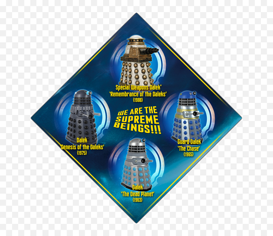 Sound Fx Daleks Wave 2 - Remembrance Of The Daleks Set Png,Dalek Png