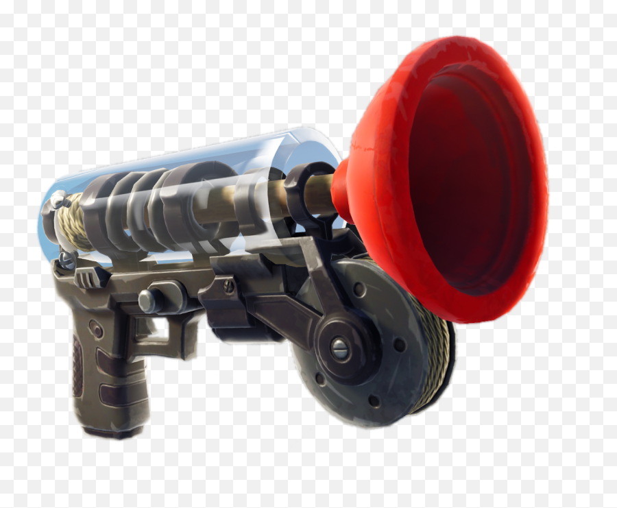 Pngtransparent Image Of New Grappler Grappling Gun Fortnitebr - Fortnite Grappling Hook Png,Rifle Png