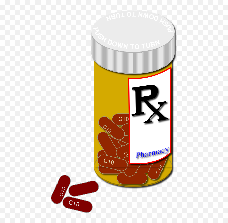 Png Prescription Bottle And Pills - Pill Bottle Clip Art,Pill Bottle Transparent Background