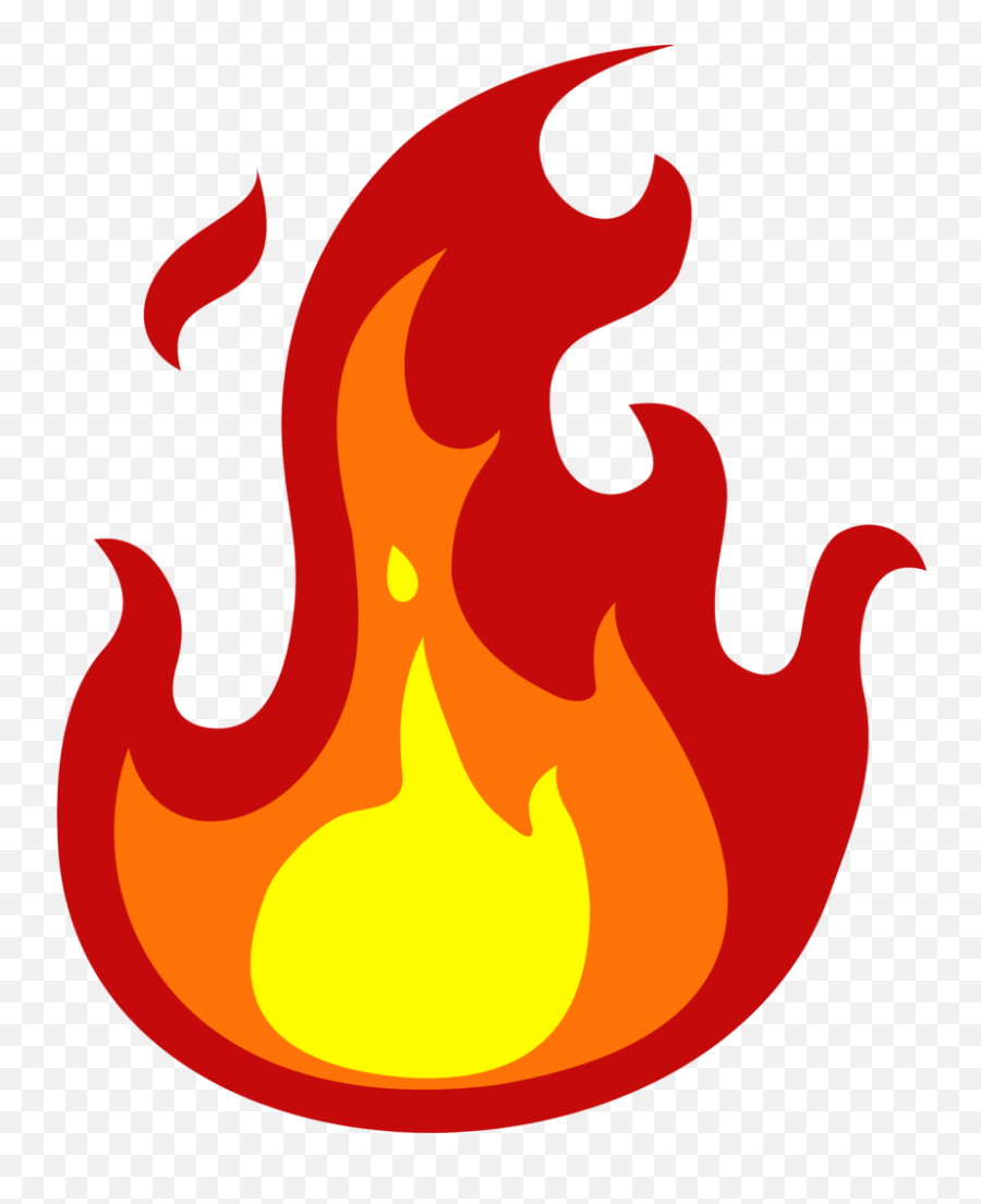 Fire Flame Clipart Png - Llama De Fuego Dibujo,Fire Clip Art Png