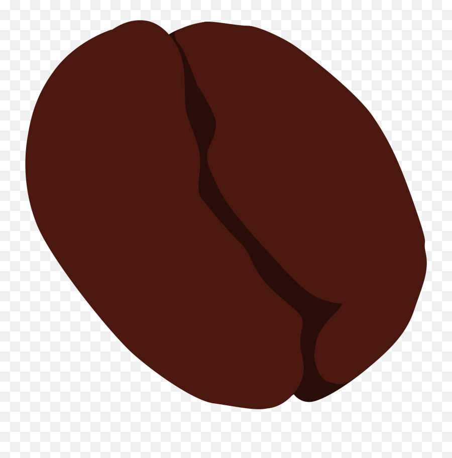 Circle Coffee Bean Png Clipart - Coffee Bean Clip Art,Coffee Bean Vector Png