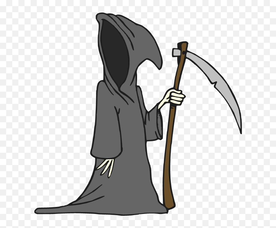 Death Png - Grim Reaper Cartoon,Grim Reaper Transparent Background