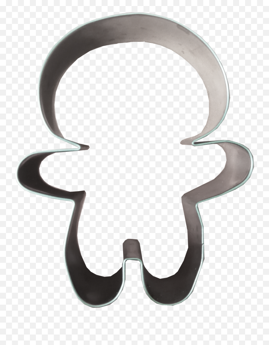 Cake Connection Cookie Cutter Series Chubby Gingerbread Man 35 - Emblem Png,Man Of Steel Logo Png