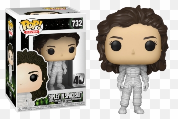 Alien - Ripley In Spacesuit 40th Anniversary Pop Vinyl Figure Funko Pop The 100 Png,Space Suit Png