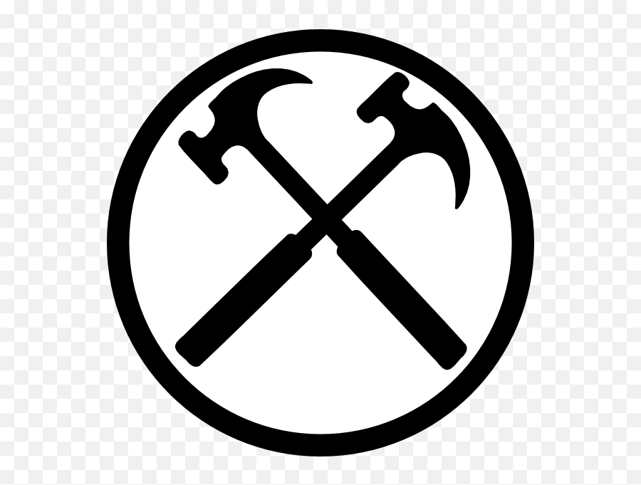 Hammers Clipart Free Download - Hammer Cross Png,Thor Logo Clipart