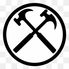 Hammers Clipart Free Download - Cross Png