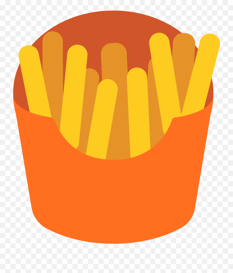 French Fries Emoji Png - French Fries Transparent Clipart,Food Clipart Transparent Background