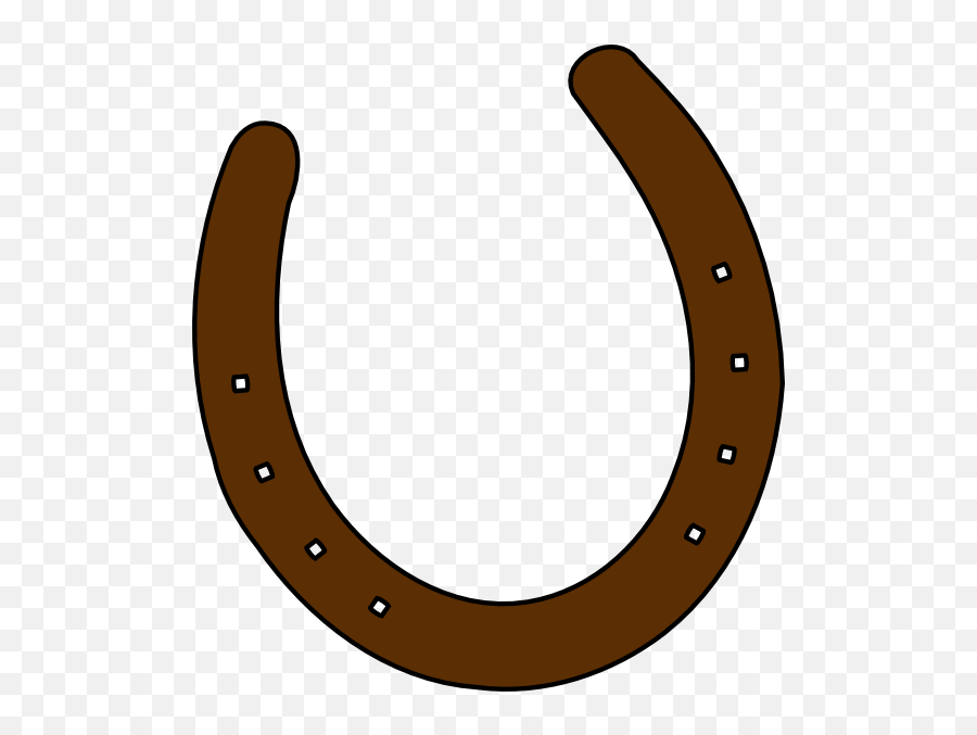 Cowboy Clip Art Brown Horseshoe - Vector Western Themed Clip Art Png,Cowboy Silhouette Png