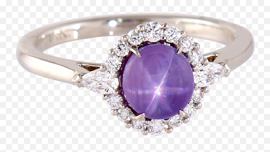 Purple Star Sapphire Ring - Purple Star Sapphire Ring Png,Purple Star Png