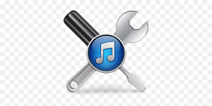 How To Fix The Itunes Store - Wrench Screwdriver 3d Png,Itunes Store Logo