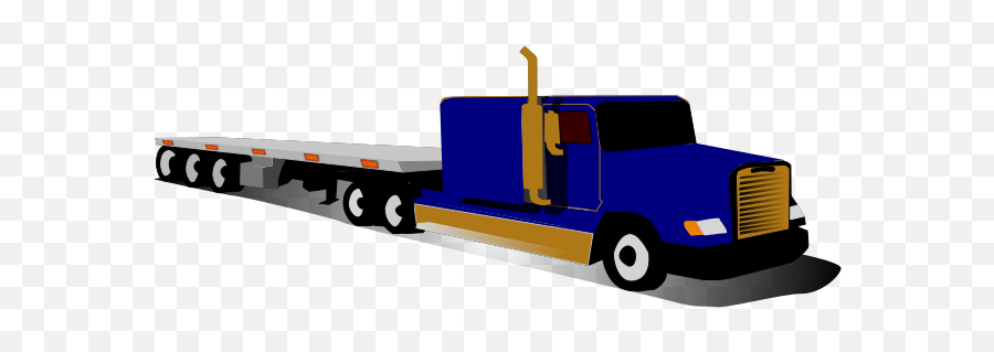 Container Truck Png Svg Clip Art For - Trailer Truck,18 Wheeler Png
