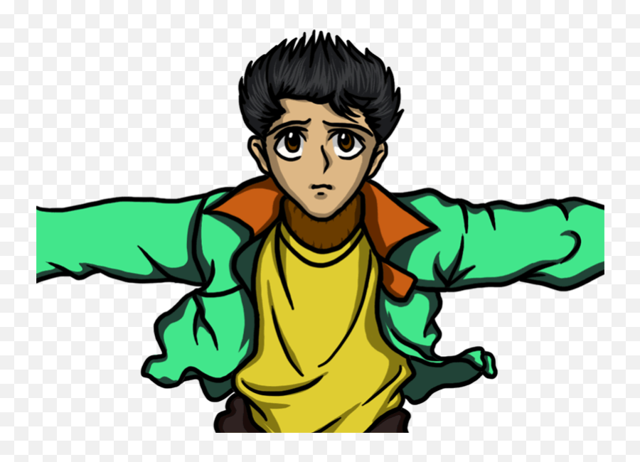 Learn How To Draw Yasuke Urameshi - Yu Yu Hakusho Easy Cartoon Png,Yu Yu Hakusho Png