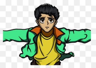 Learn How To Draw Yasuke Urameshi - Yu Yu Hakusho Easy Cartoon Png,Yu Yu Hakusho Png