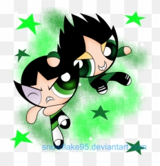 Buttercup Powerpuff Girls Png No Background Mart - Powerpuff Girls Buttercup And Butch,Anime Girls Png
