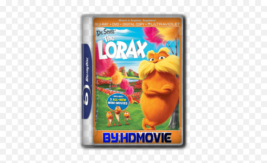 Dr - Lorax Blu Ray Png,Lorax Png