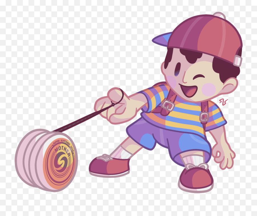 Ness The Psi Powerhouse I Was Really - Ness Earthbound Cartoon Png,Ness Png