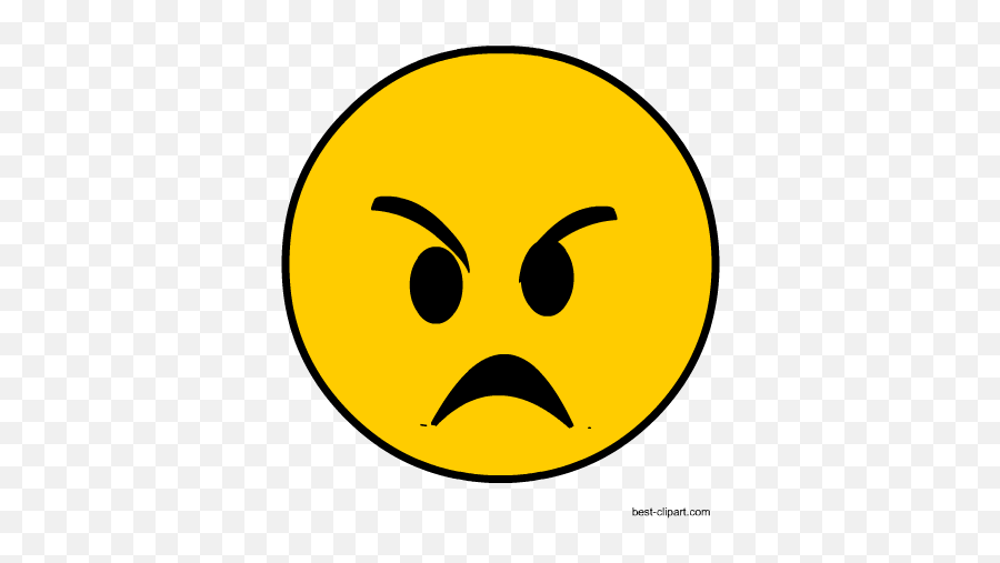 Free Emoji Clip Art - Smiley Png,Angry Face Emoji Png