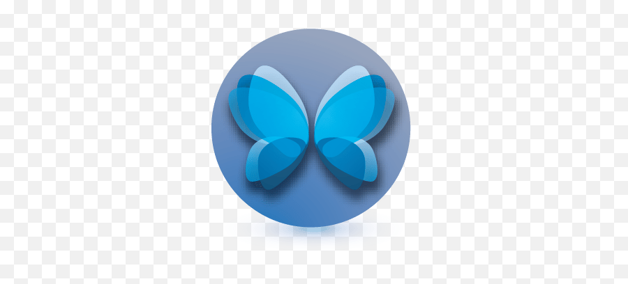 Butterfly Circle Logo - Logodix Circle Png,Circle Logo Template