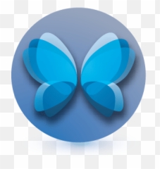 Butterfly Circle Logo - LogoDix png