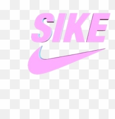 Pink Transparent Cyber Ghetto Sailorghetto - Sike Nike Logo png