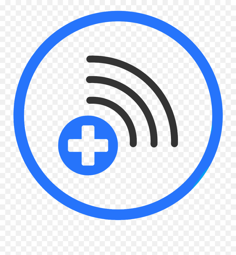 Hospital Wireless Security How To Provide Hipaa Compliant - Circle Png,Wifi Symbol Png