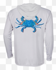 Blue Crab Performance Hoodie - Chesapeake Blue Crab Png,Blue Crab Png