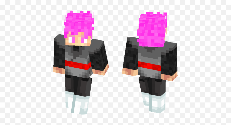 Download Black Goku Ssj Rose Minecraft Skin For Free - Skin Do Goku Black Minecraft Png,Goku Black Rose Png