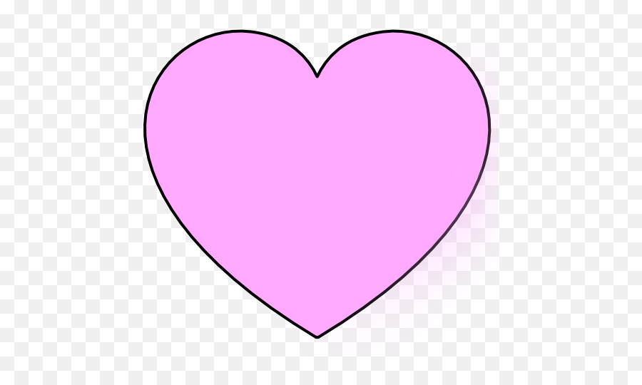 Light Pink Heart Clipart - Girly Png,Light Pink Heart Png