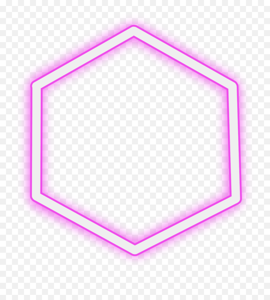 Hexagon Pink Round Freetoedit Circle Png Transparent