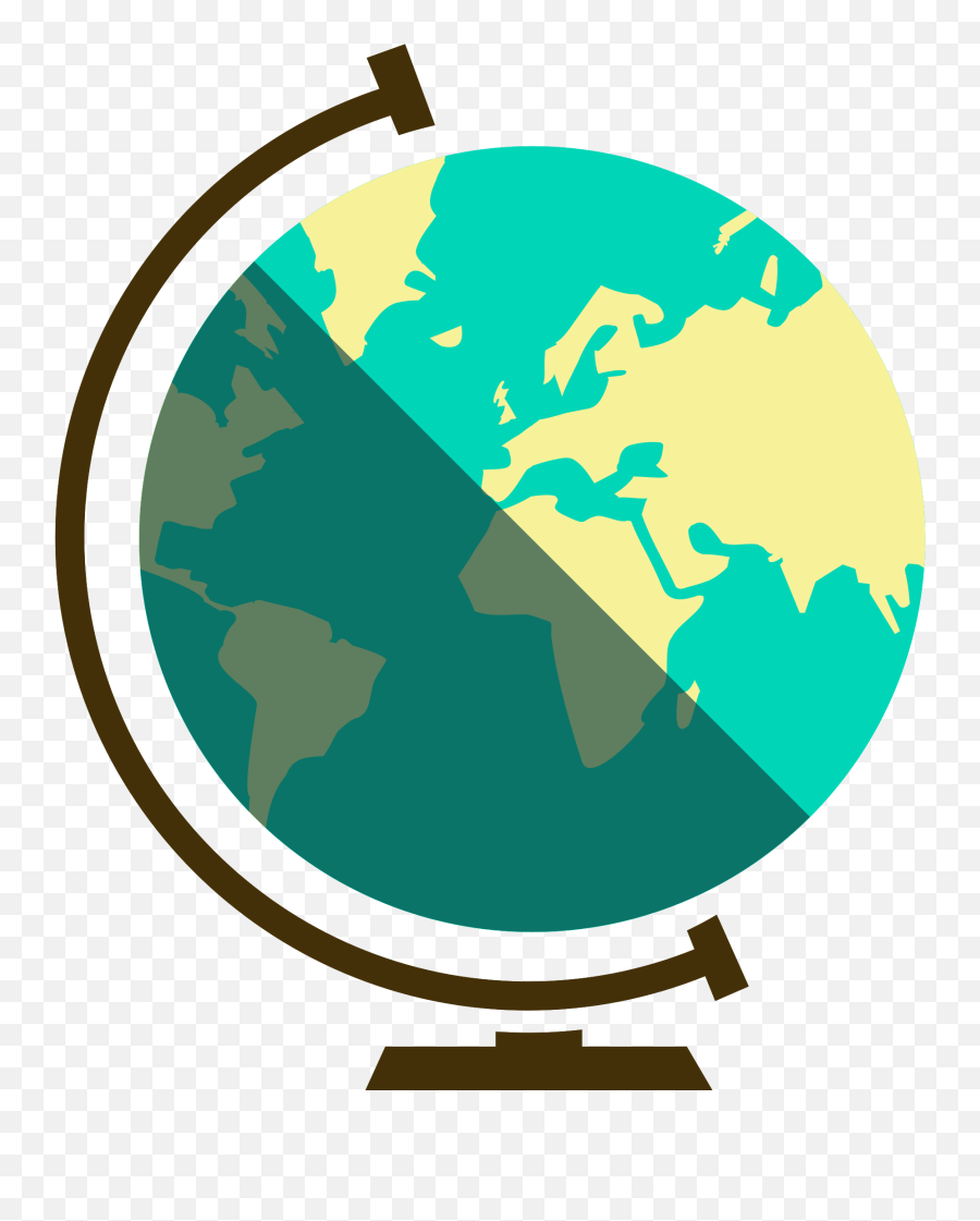 Free Globe Png With Transparent Background - Vertical,Earth Globe Png