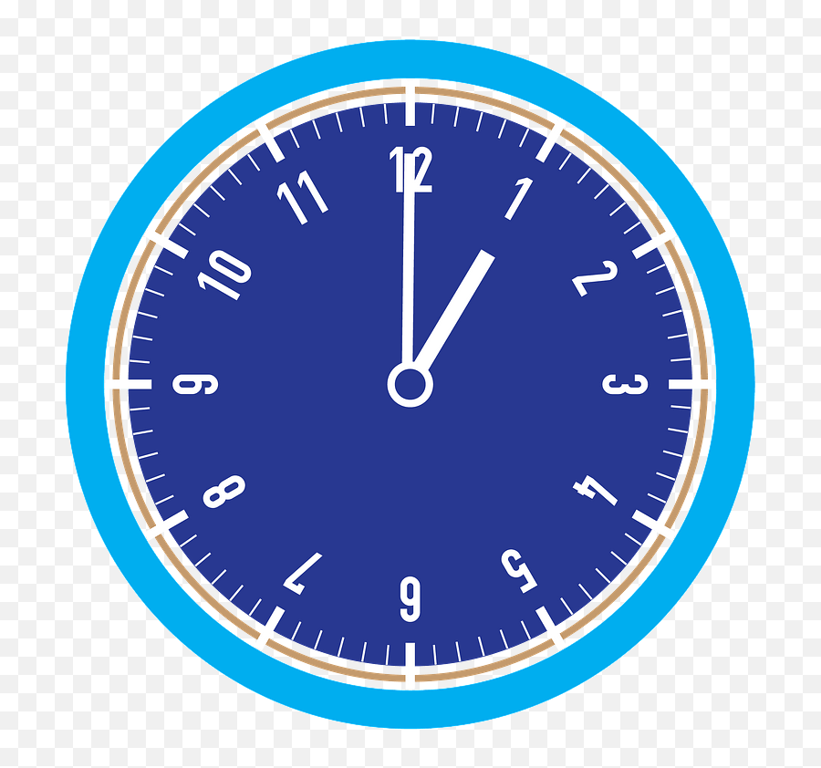 Blue Clock Clipart - Wembley Stadium Seating Plan Png,Clock Clipart Png