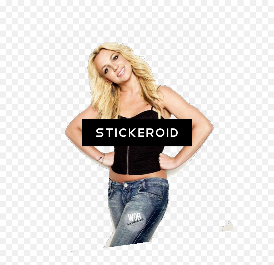 Download Hd Britney Spears - Photo Shoot Transparent Png Midriff,Britney Spears Png