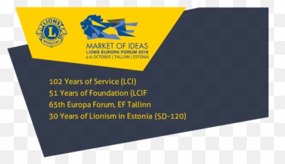 Useful - 65 Lions Europa Forum Png,Lions International Logo