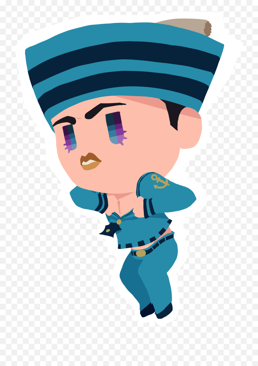 Fanart Pitter Patter Pop Josuke 8 Stardustcrusaders - Bizarre Adventure Pitter Patter Pop Josuke Png,Josuke Png