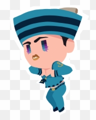 Fanart Pitter Patter Pop Josuke 8 Stardustcrusaders - Bizarre Adventure Pitter Patter Pop Josuke Png,Josuke Png