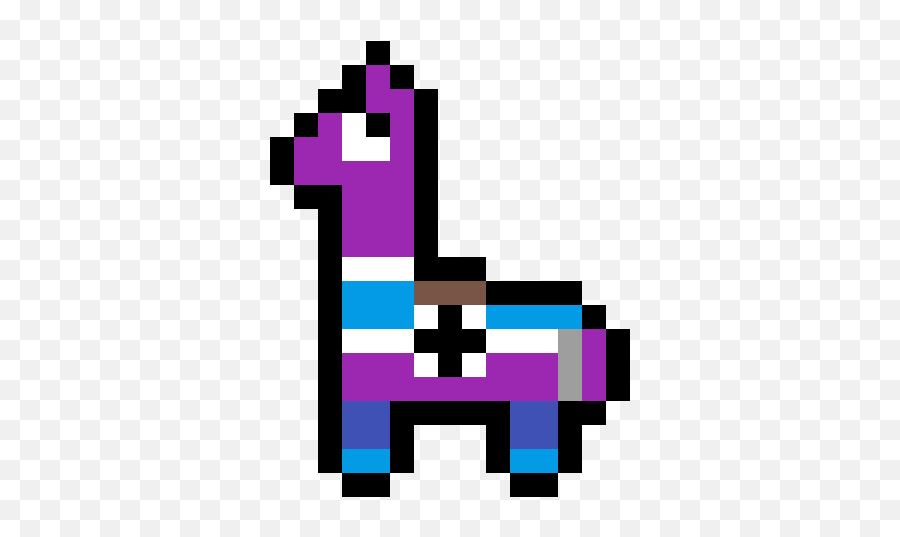 Pixilart - Fortnite Llama By Mgamer205 Pixel Art Minecraft Fortnite Png,Fortnite Llama Png