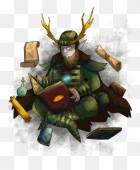 Dungeon Doodles Png Druid