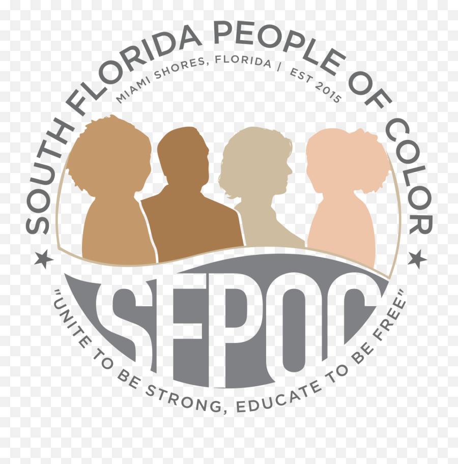 South Florida People Of Color Unity360 Institute For Anti - Sharing Png,Florida Silhouette Png