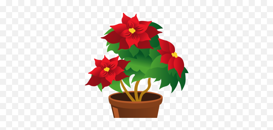 Download Christmas Memorial Greenery And Flowers - Flower Ornamental Plants Clip Art Png,Christmas Greenery Png