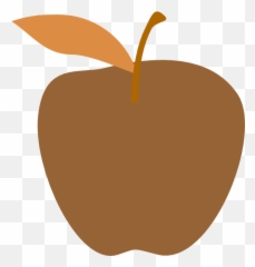 Border Oval Free Image - Brown Apple Clipart png