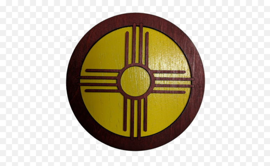 Download Zia Symbol Plaque - New Mexico United States Flag Png,Zia Symbol Png