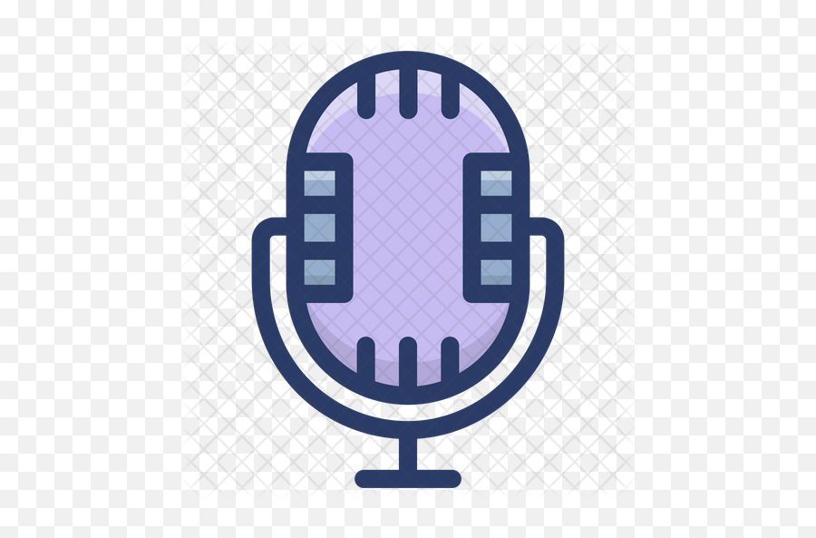Microphone Icon - Emblem Png,Microphone Logo