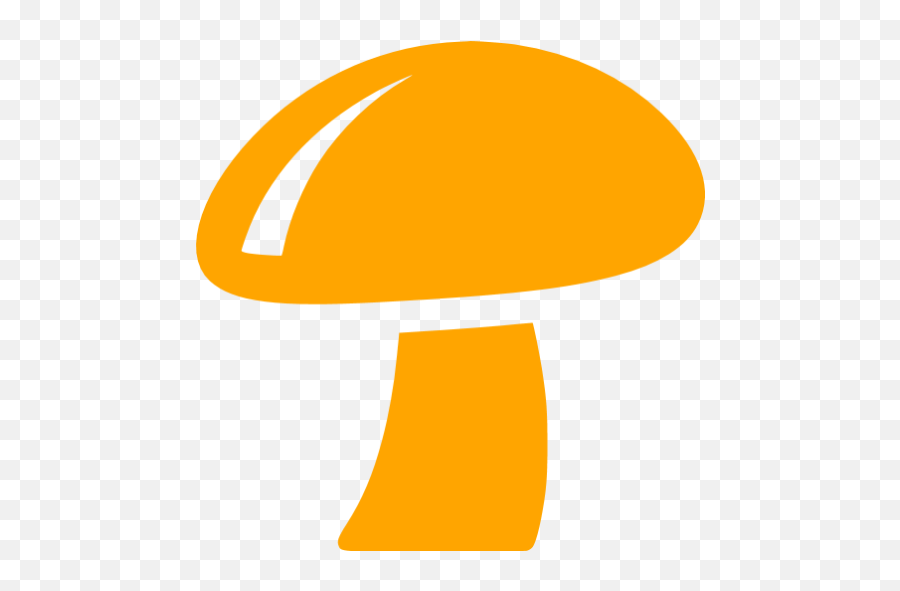 Orange Mushroom Icon - Dot Png,Mushroom Icon