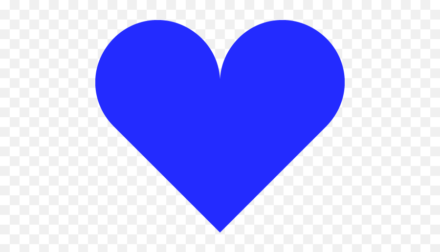 Heart 05 Icons Images Png Transparent Blue Icon
